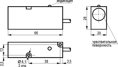 Габариты ISB I1P-32N-5-L